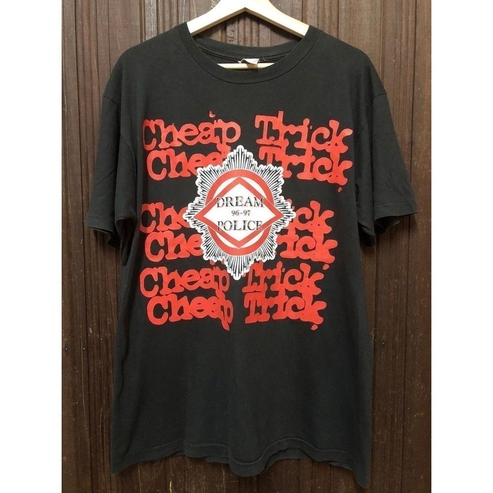 Cheap Trick Tour 1996 T Shirt North American Concert Promo Graphic Tee